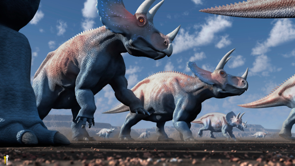 Triceratops: Üç Boynuzlu Dev