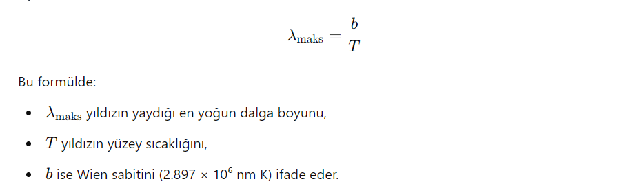 Yıldızların Sıcaklıkları Nasıl Ölçülür?